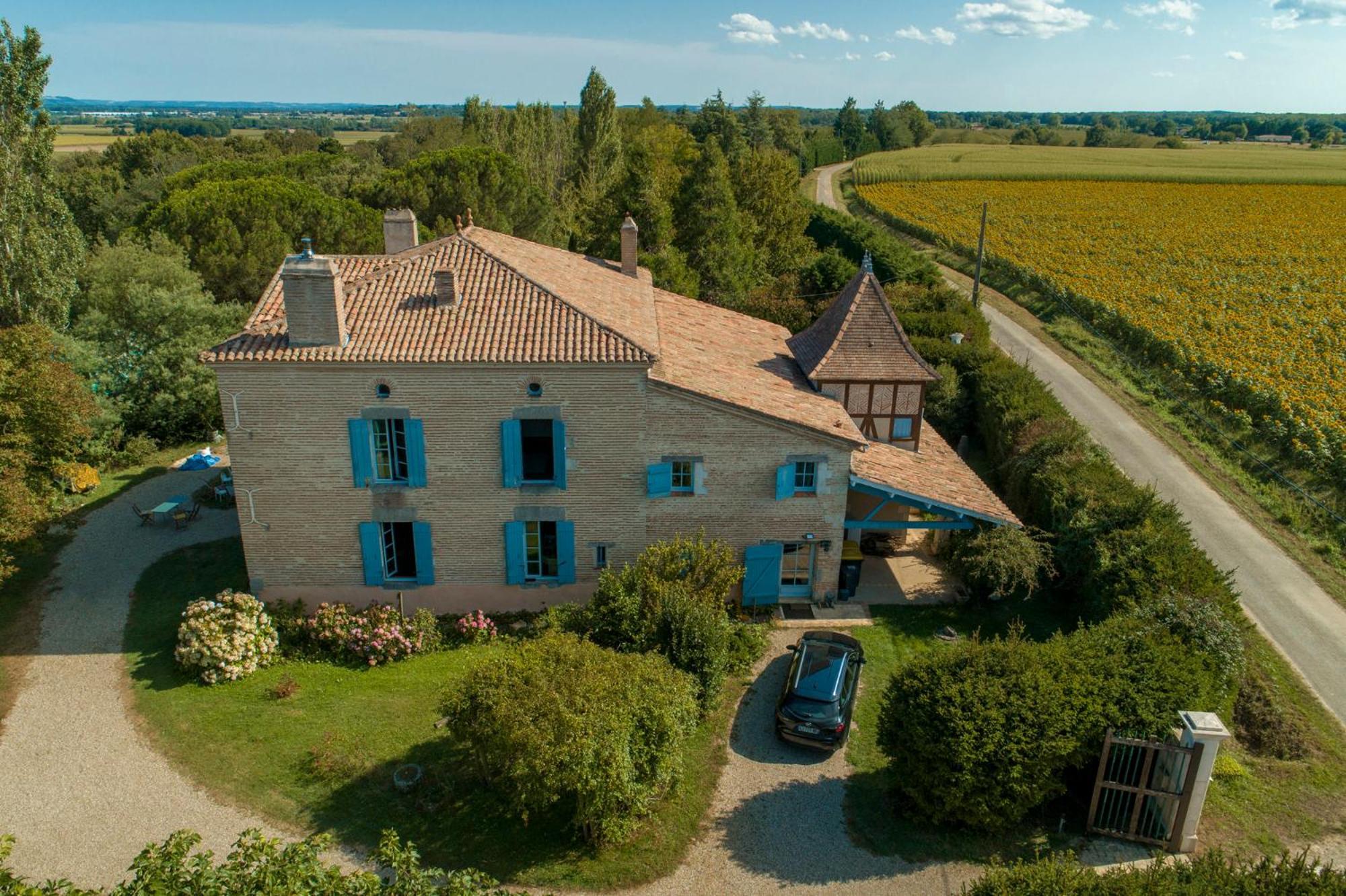 La Maison De L'Ecolieu Du Turc - Piscine Partagee Le Mas-d'Agenais Luaran gambar
