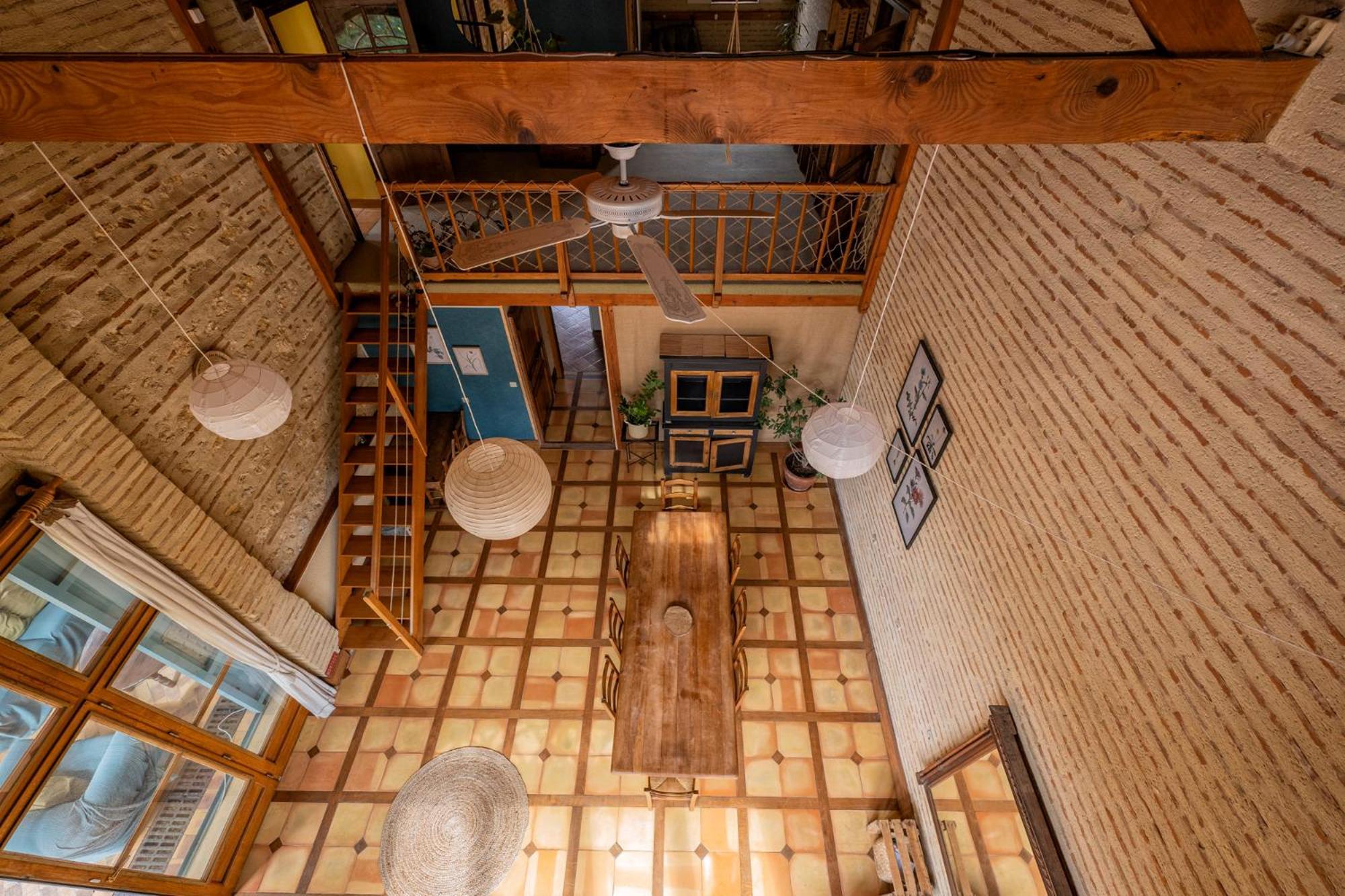 La Maison De L'Ecolieu Du Turc - Piscine Partagee Le Mas-d'Agenais Luaran gambar