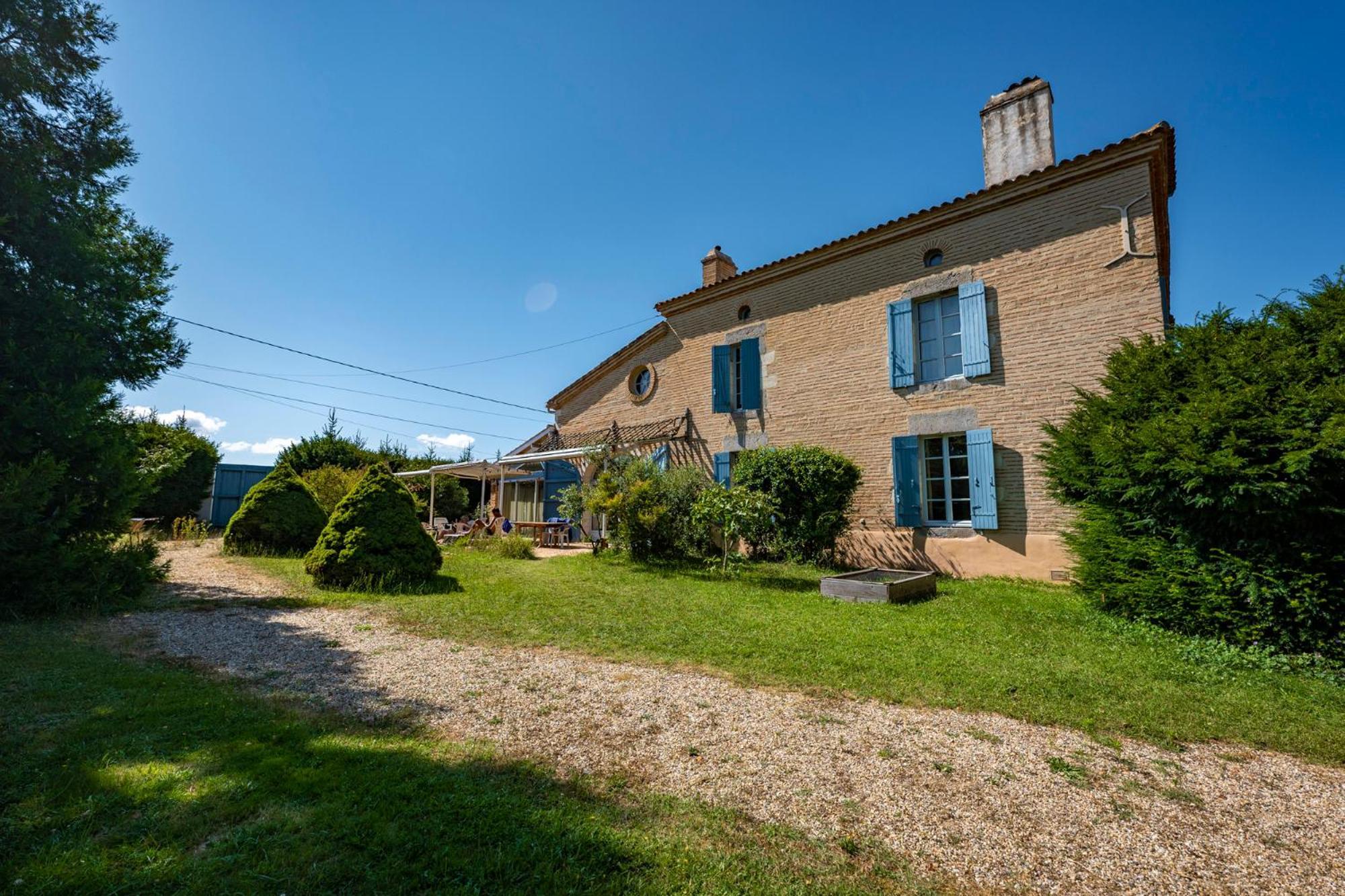 La Maison De L'Ecolieu Du Turc - Piscine Partagee Le Mas-d'Agenais Luaran gambar