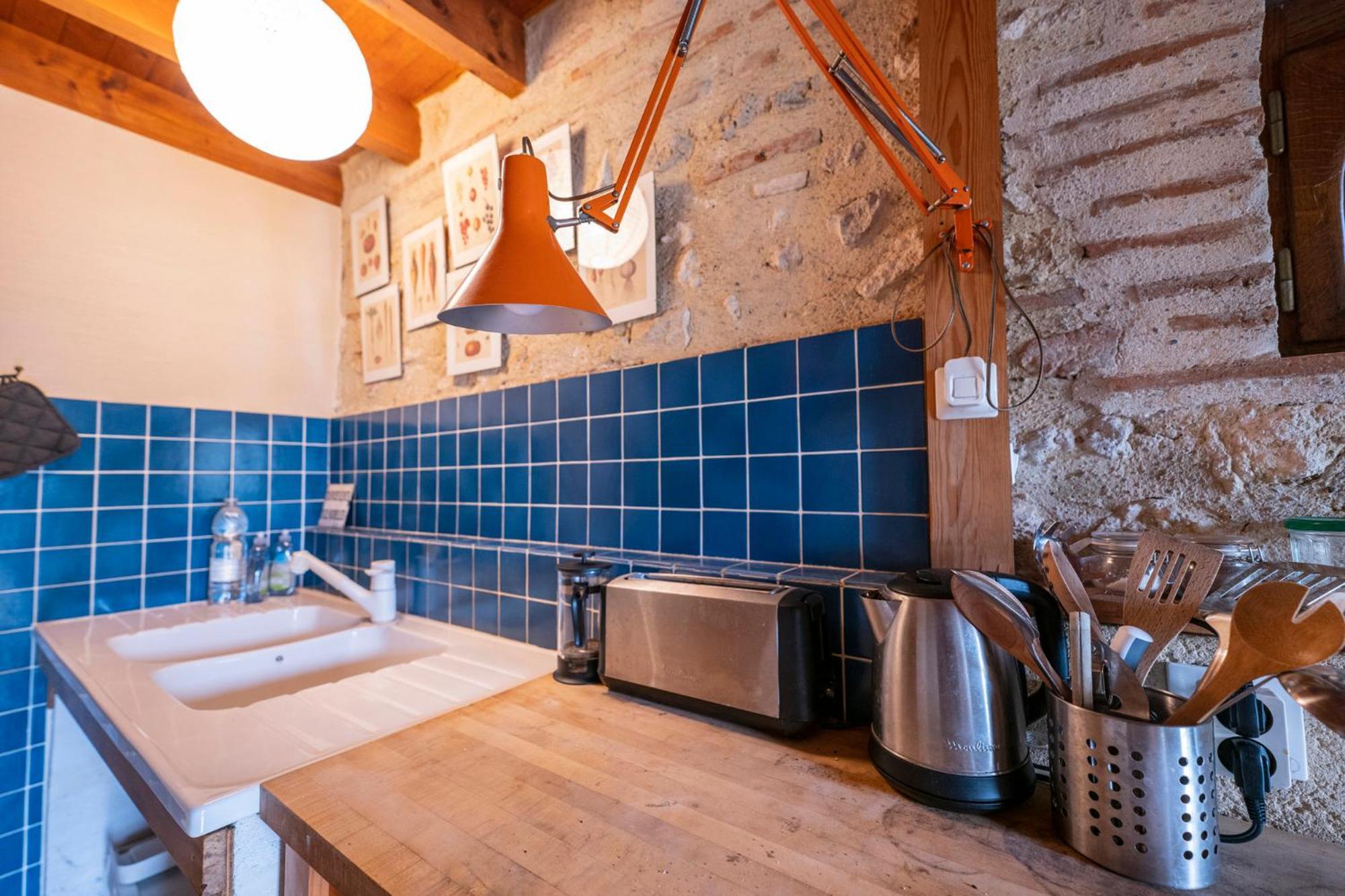 La Maison De L'Ecolieu Du Turc - Piscine Partagee Le Mas-d'Agenais Luaran gambar
