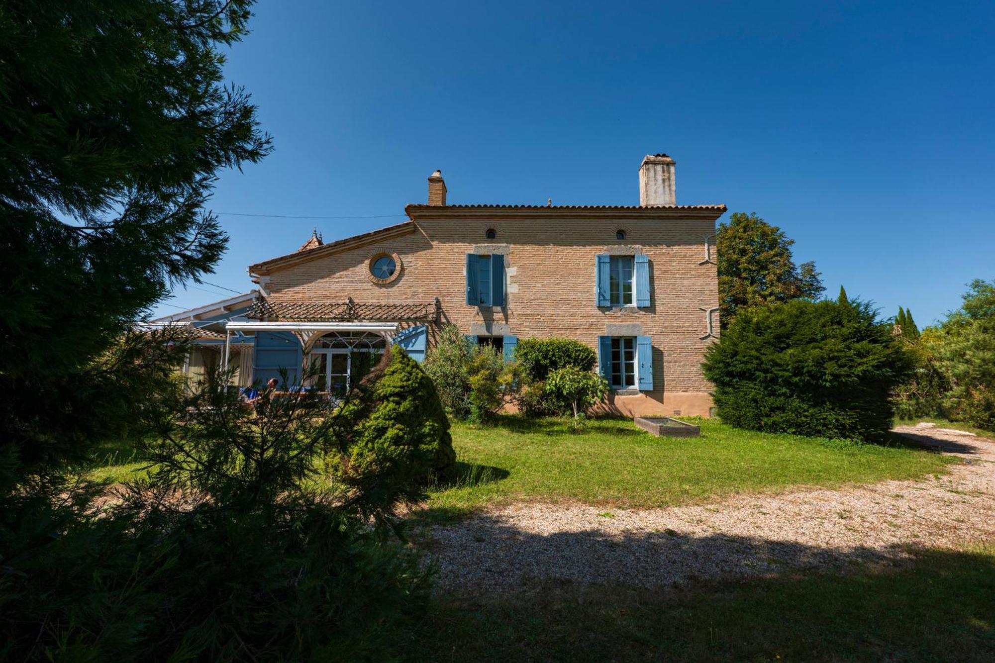 La Maison De L'Ecolieu Du Turc - Piscine Partagee Le Mas-d'Agenais Luaran gambar